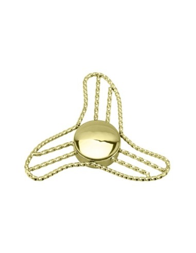 Boom Ring Twisted Knock-Off T/Less Gold.